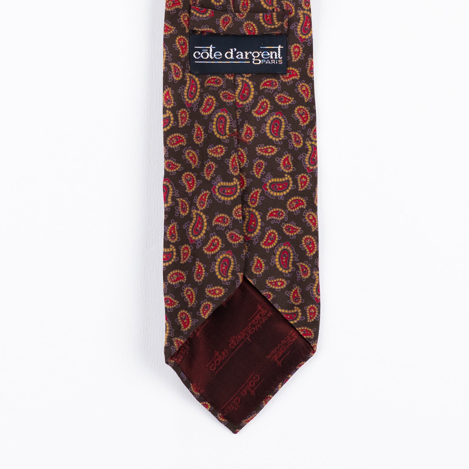 Cravatta fantasia Paisley  - 9 cm