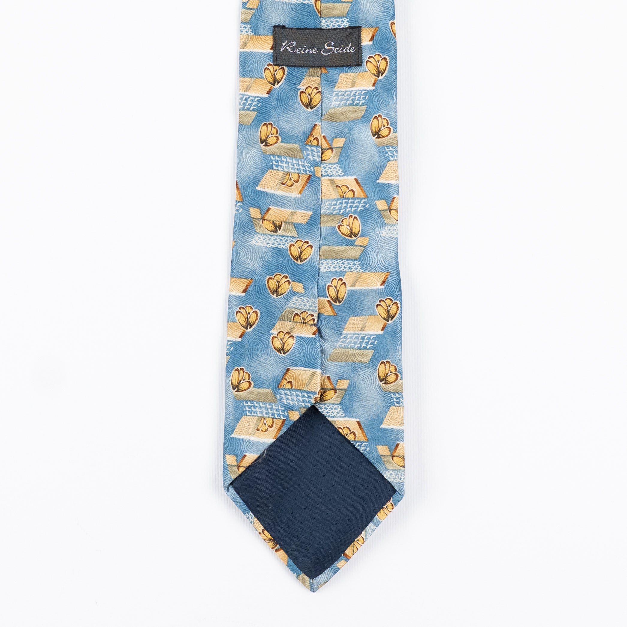 Cravatta Fantasia Floreale  100% Seta - 10 cm