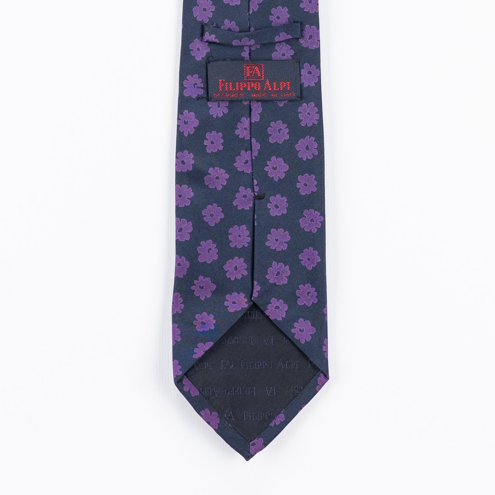 Cravatta Fantasia Floreale  100% Seta - 8,5 cm