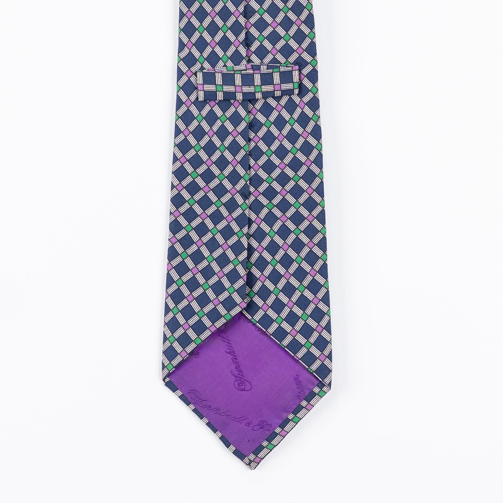 Cravatta fantasia Geometrica Ornamentale - 9,5 cm