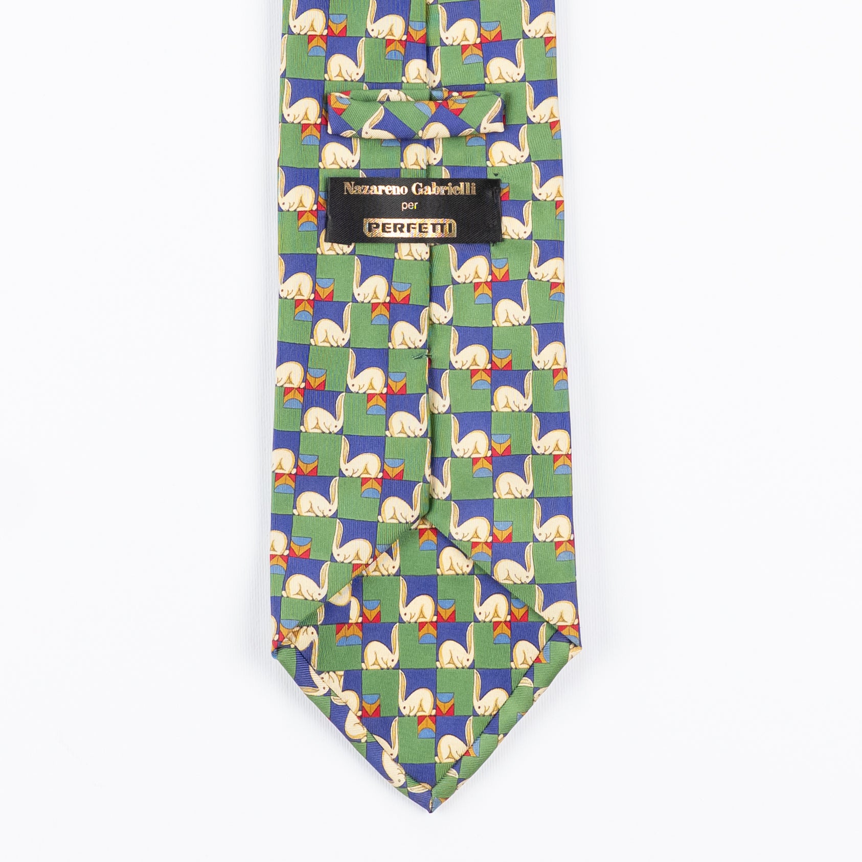 Cravatta fantasia Animali 100% Seta - 10 cm