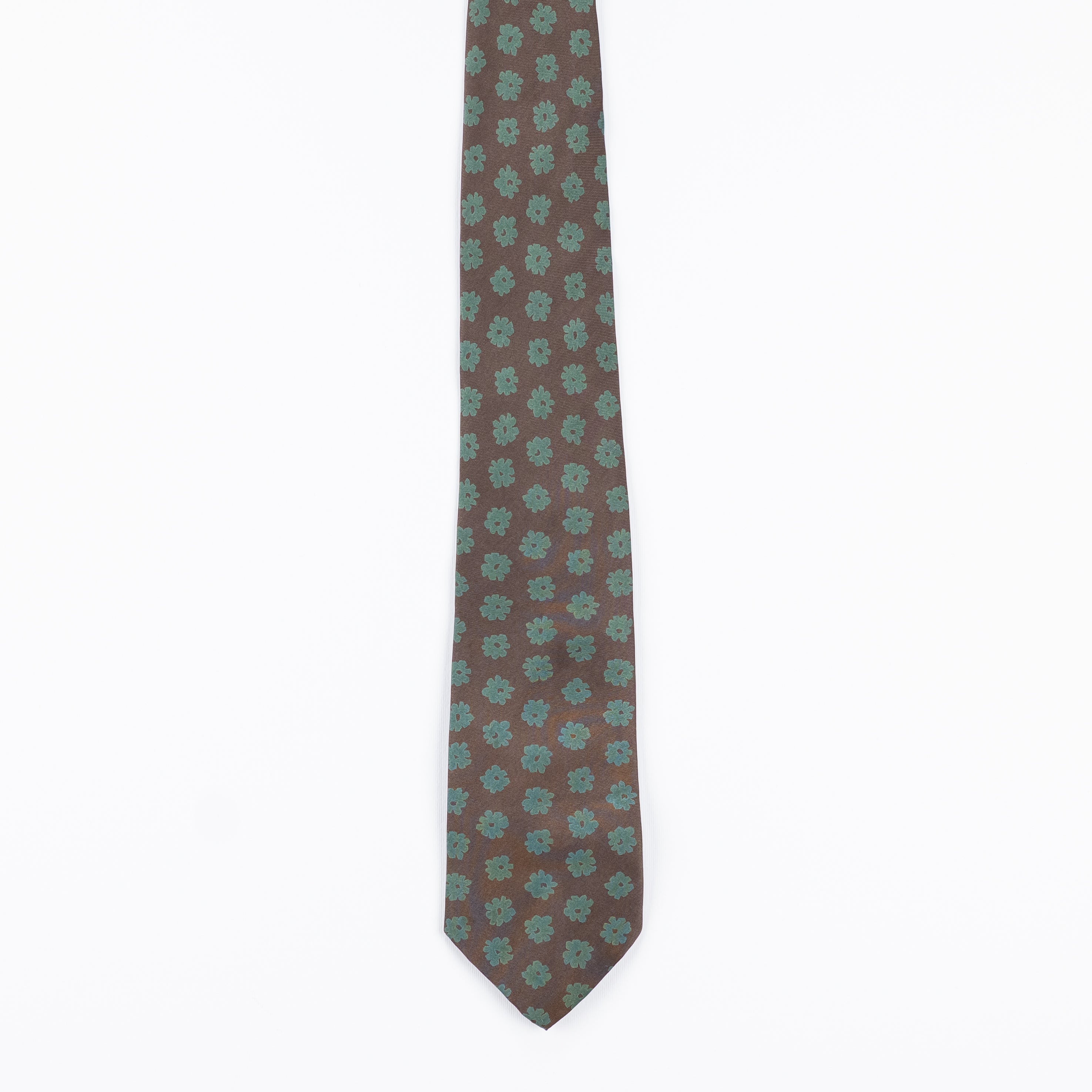 Cravatta Fantasia Floreale  100% Seta - 8,5 cm