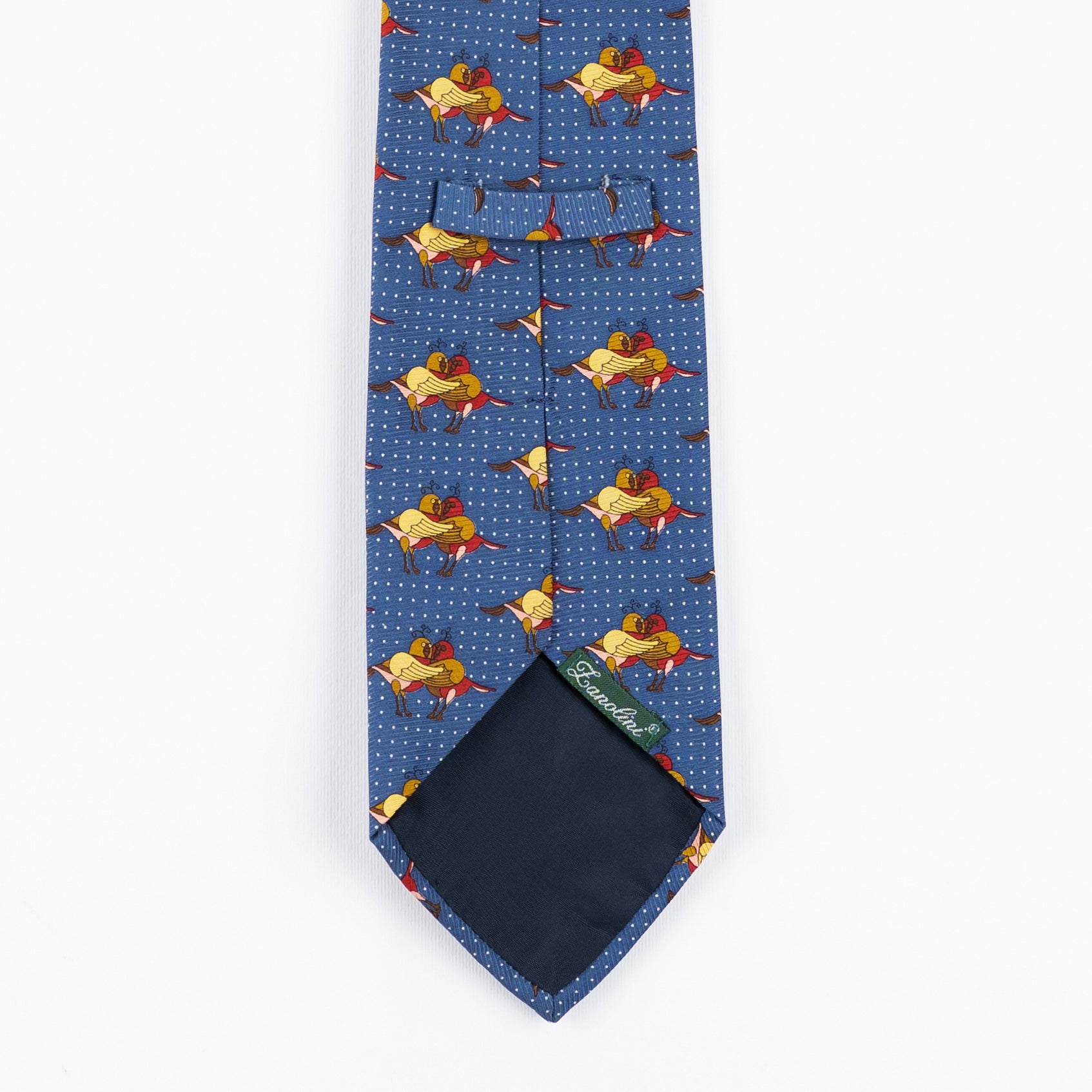 Cravatta fantasia Animali 100% Seta - 9 cm