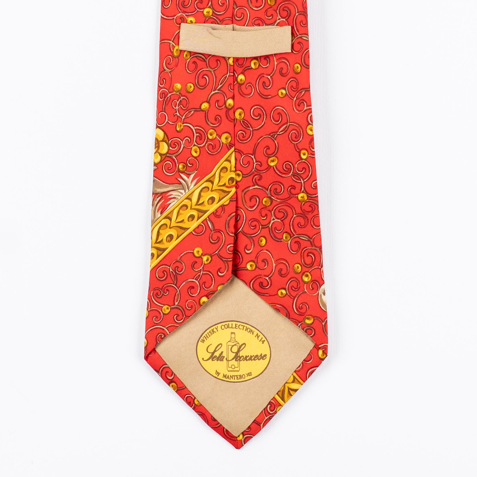 Cravatta fantasia Animali 100% Seta - 9,5 cm