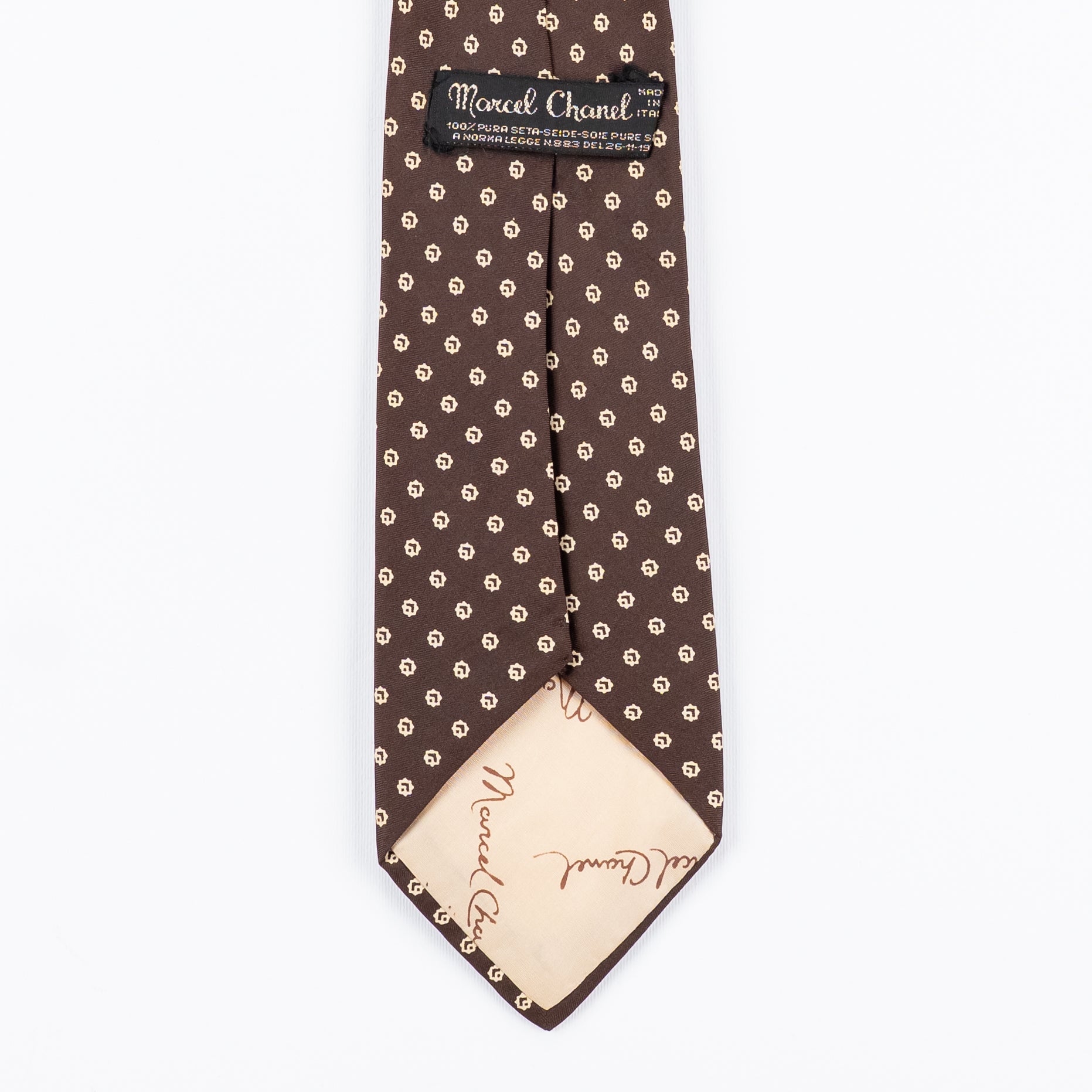 Cravatta Fantasia Stampe 100% Seta - 9 cm