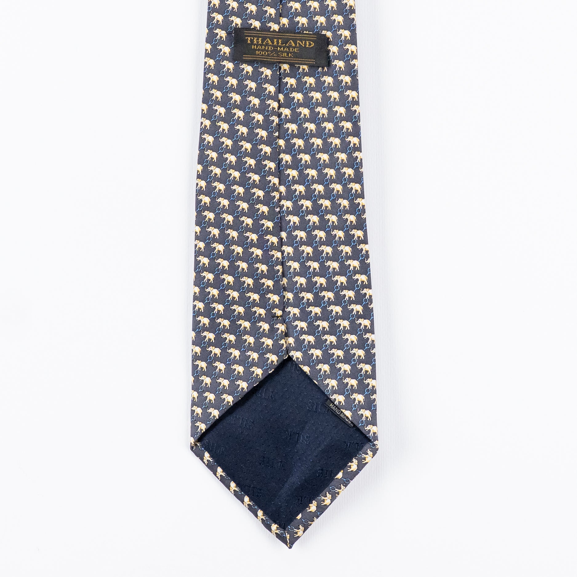 Cravatta fantasia Animali 100% Seta - 10 cm