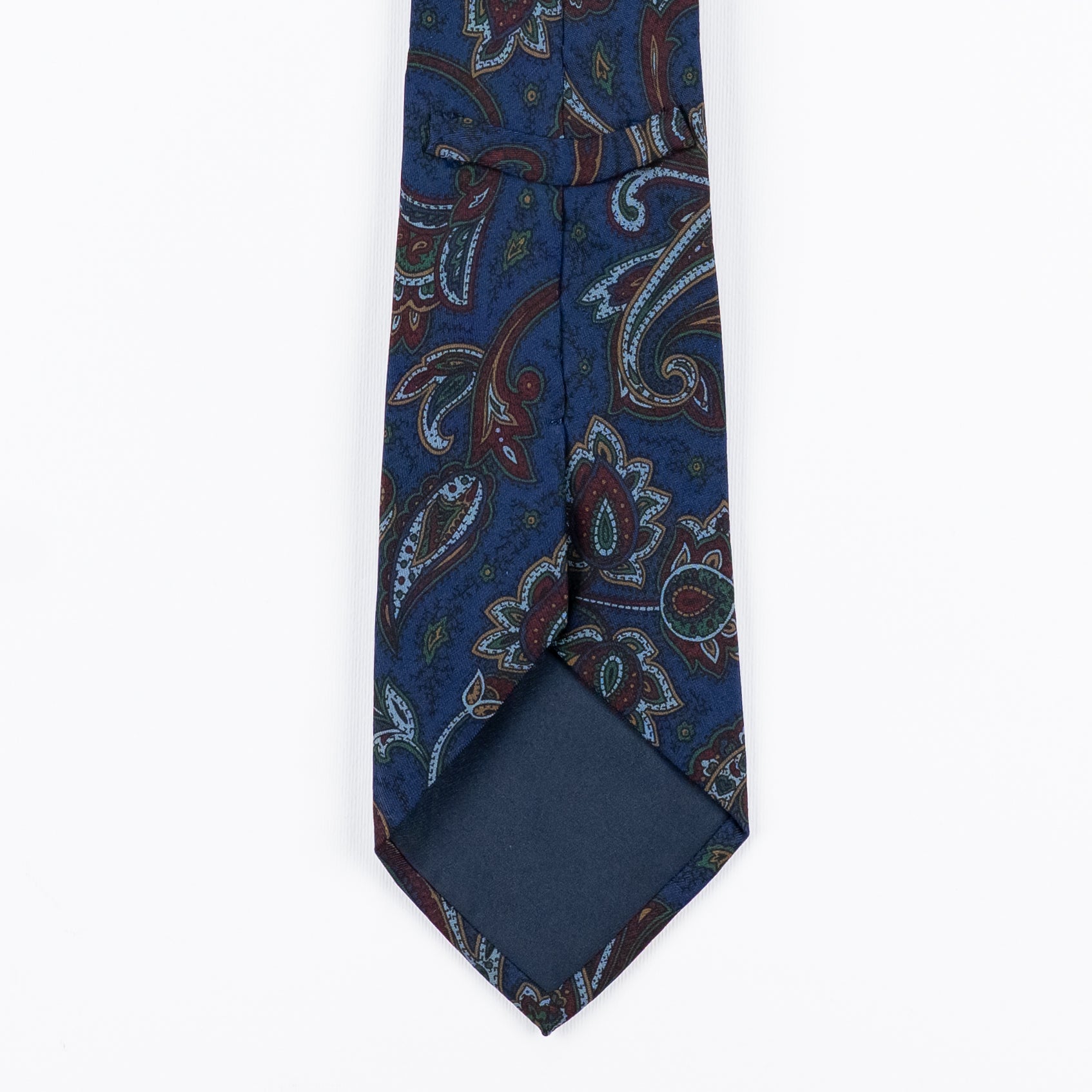 Cravatta fantasia Paisley 100% Seta - 9,5 cm