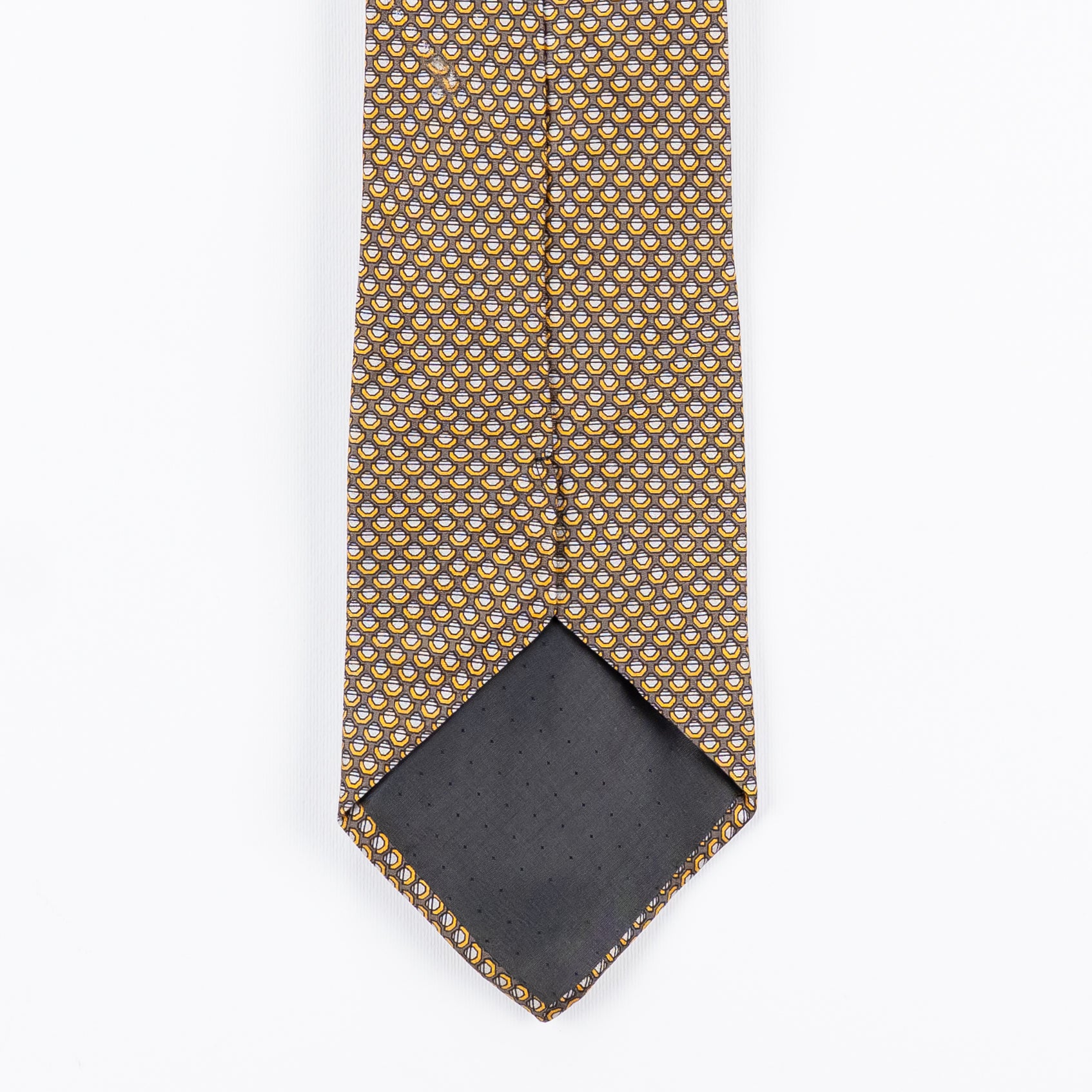 Cravatta fantasia Geometrica Ornamentale 100% Seta - 10 cm