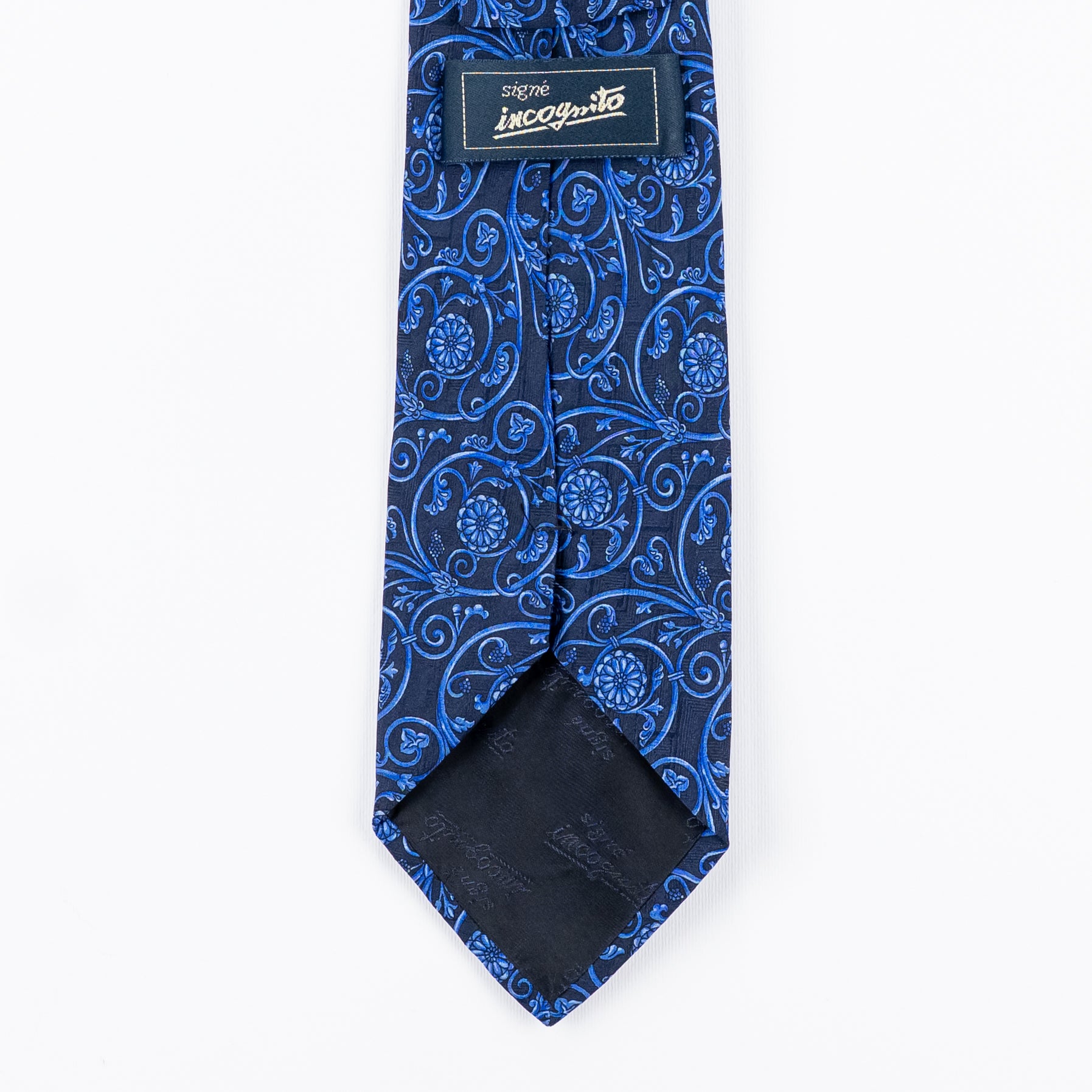 Cravatta Fantasia Stampe 100% Seta - 10,5 cm