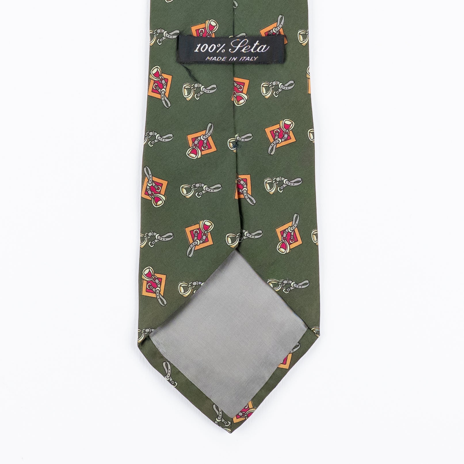 Cravatta Fantasia Stampe 100% Seta - 10 cm