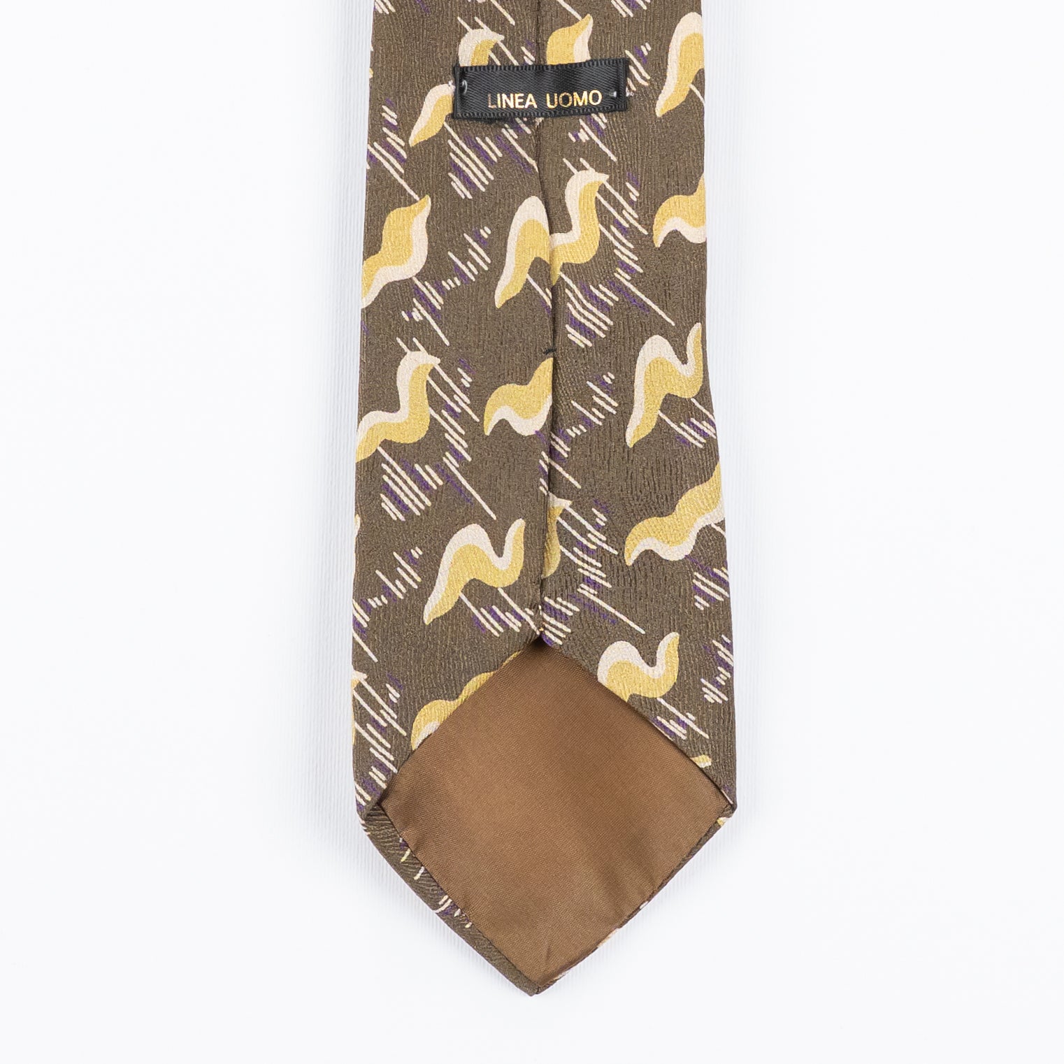 Cravatta fantasia Astratta 100% Seta - 8,7 cm