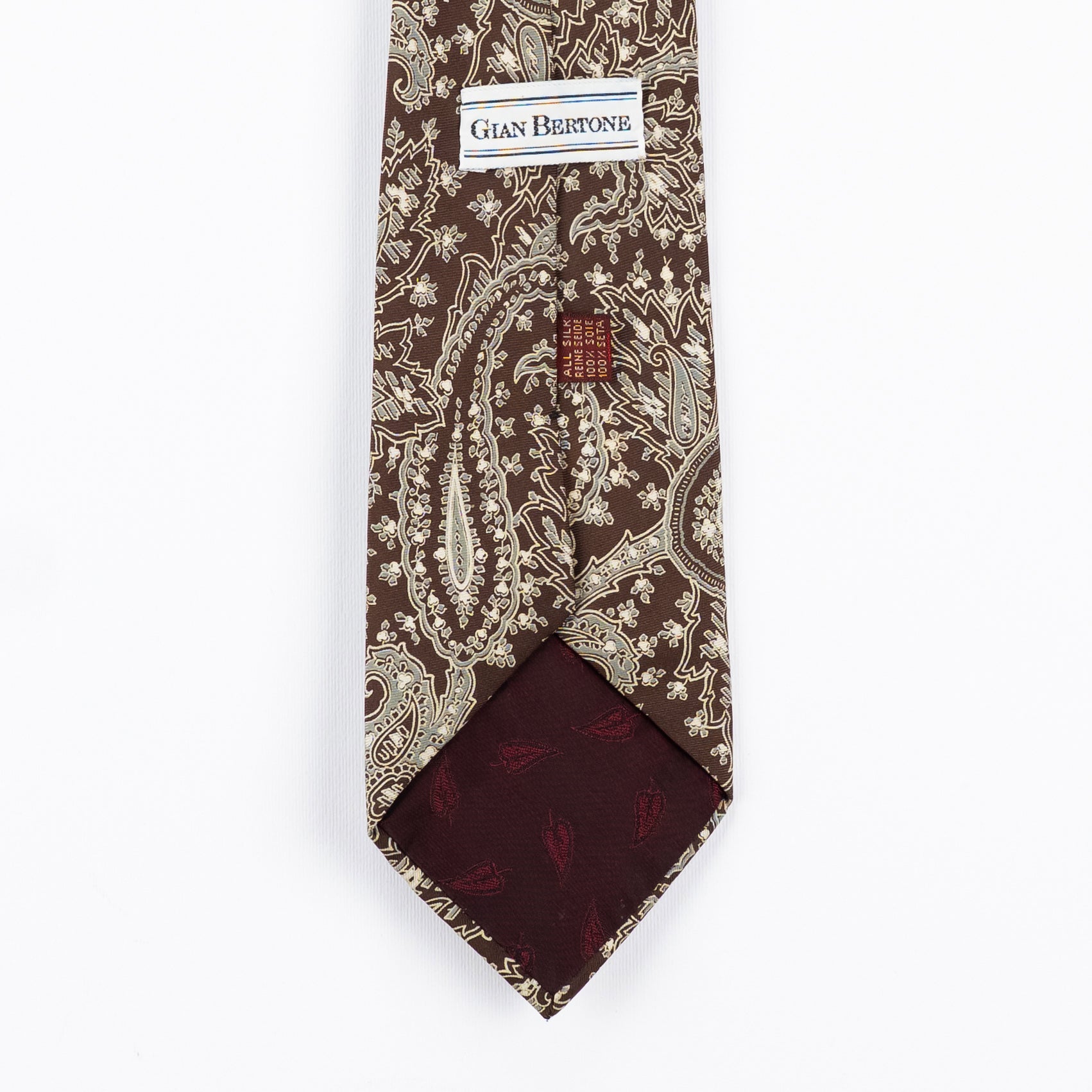 Cravatta fantasia Paisley  - 9 cm