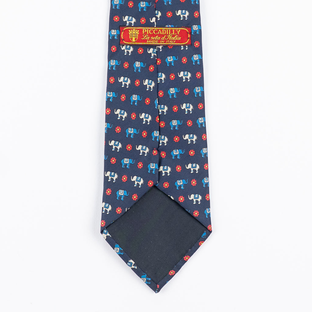 Cravatta fantasia Animali 100% Seta - 9 cm