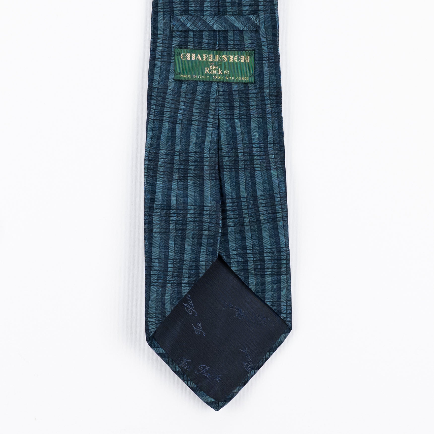 Cravatta fantasia Geometrica Ornamentale - 100% Seta - 9 cm