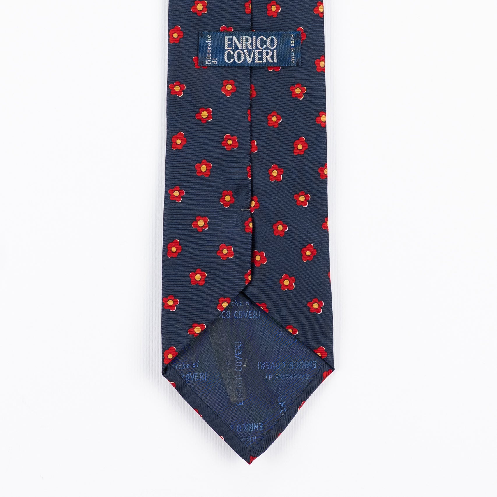 Cravatta Fantasia Floreale  100% Seta - 9 cm