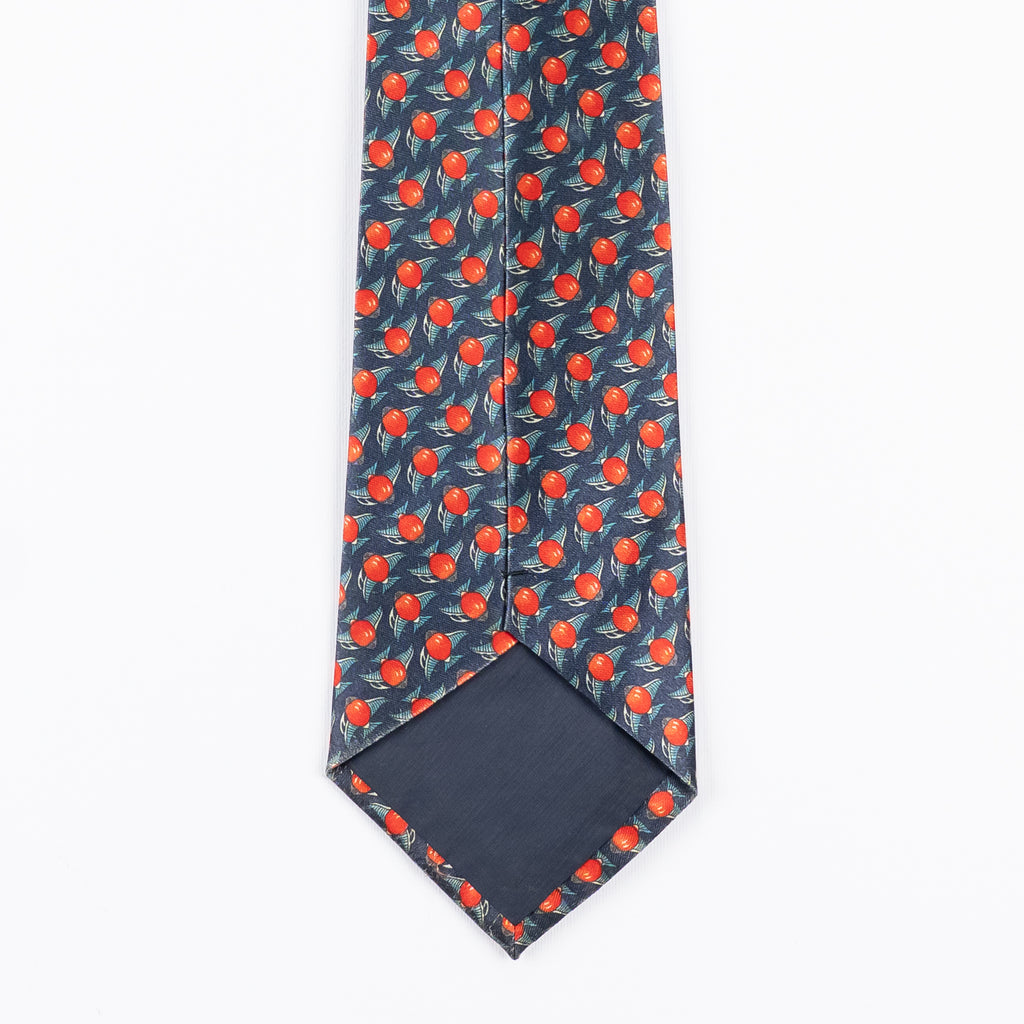 Cravatta fantasia Stampe 100% Seta - 10 cm