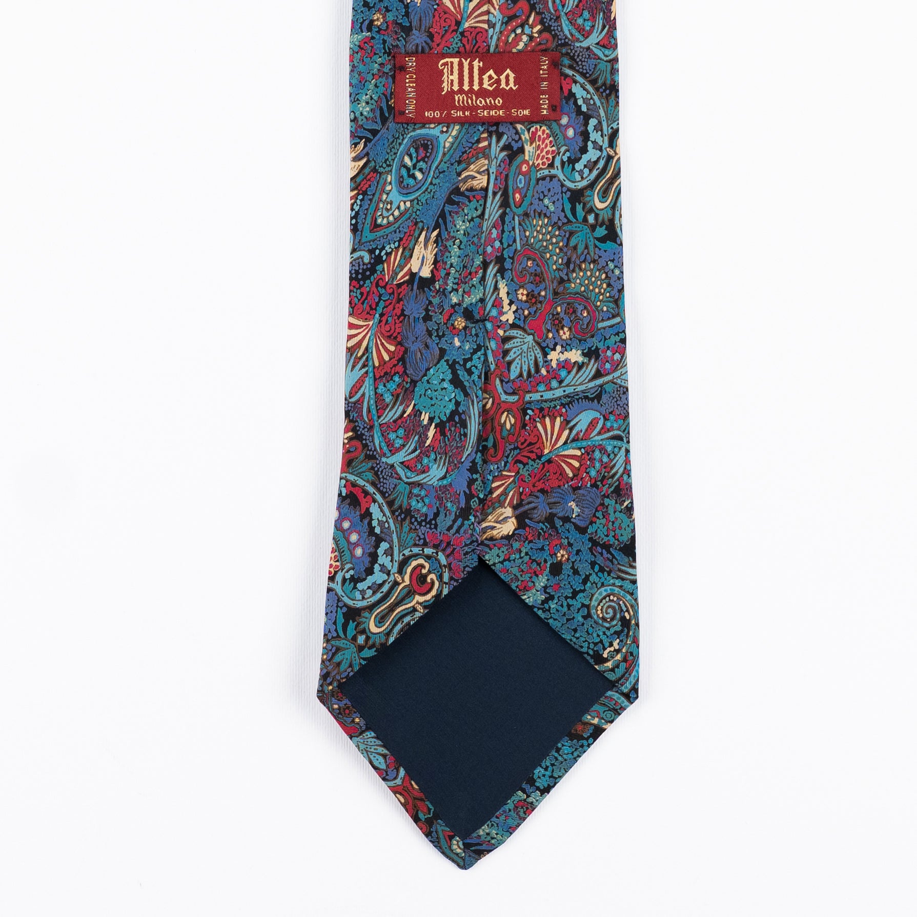 Cravatta fantasia Paisley  - 100% Seta 9 cm