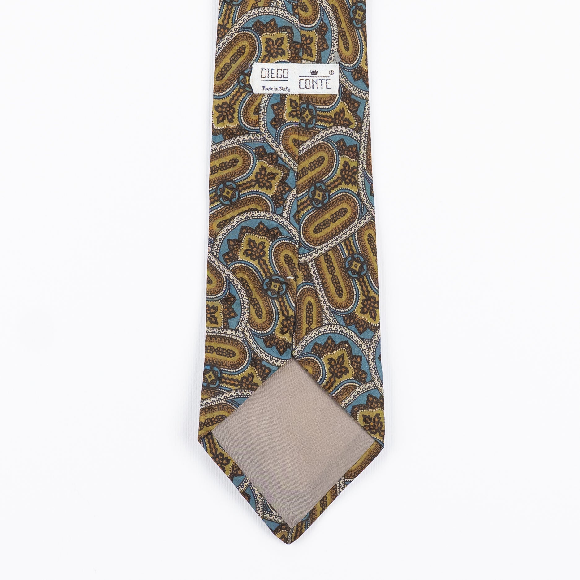 Cravatta fantasia Paisley -  9 cm