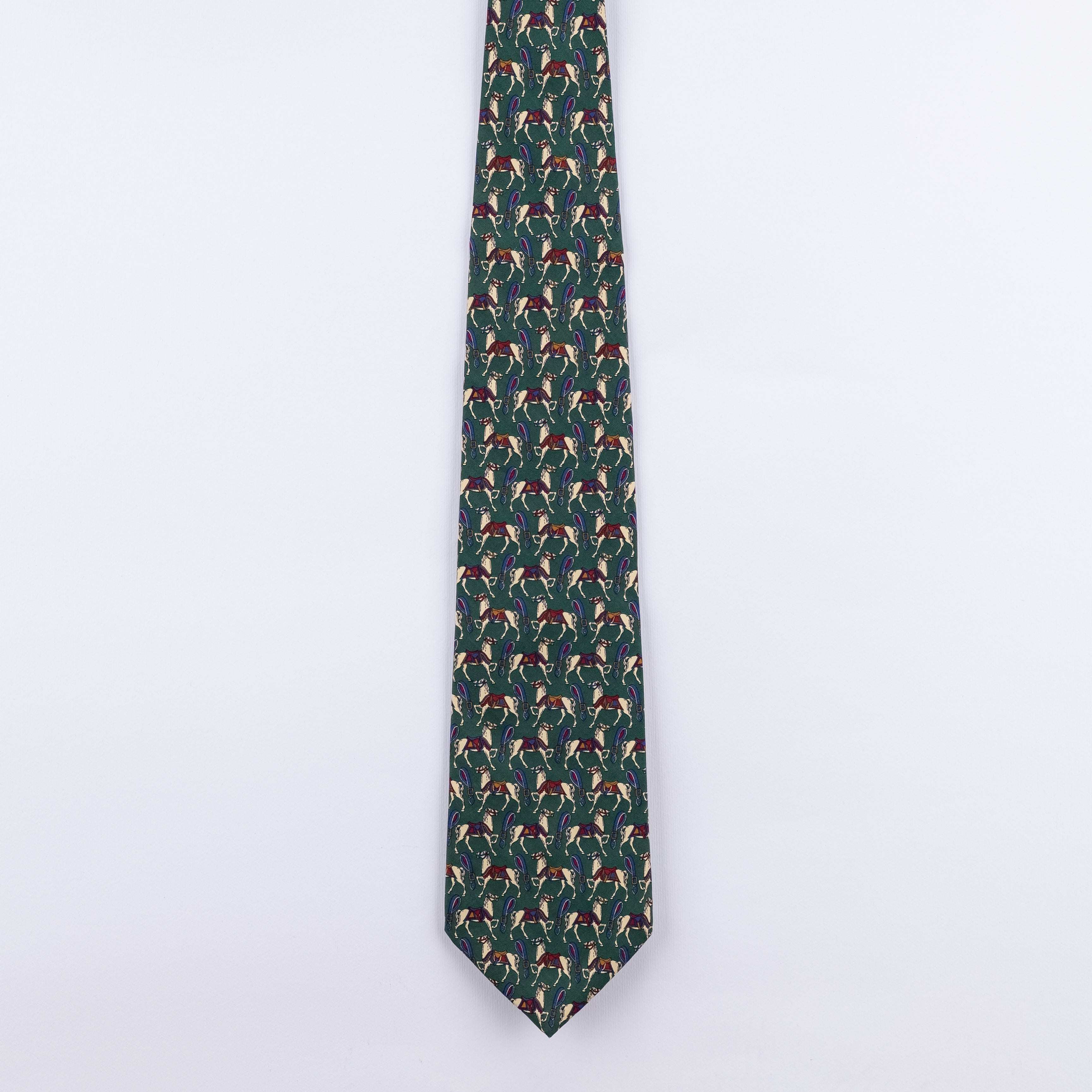 Cravatta fantasia Animali 100% Seta - 10 cm