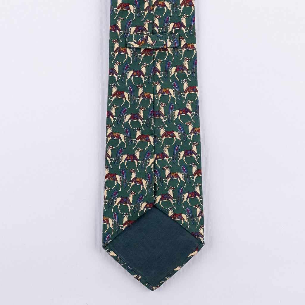 Cravatta fantasia Animali 100% Seta - 10 cm