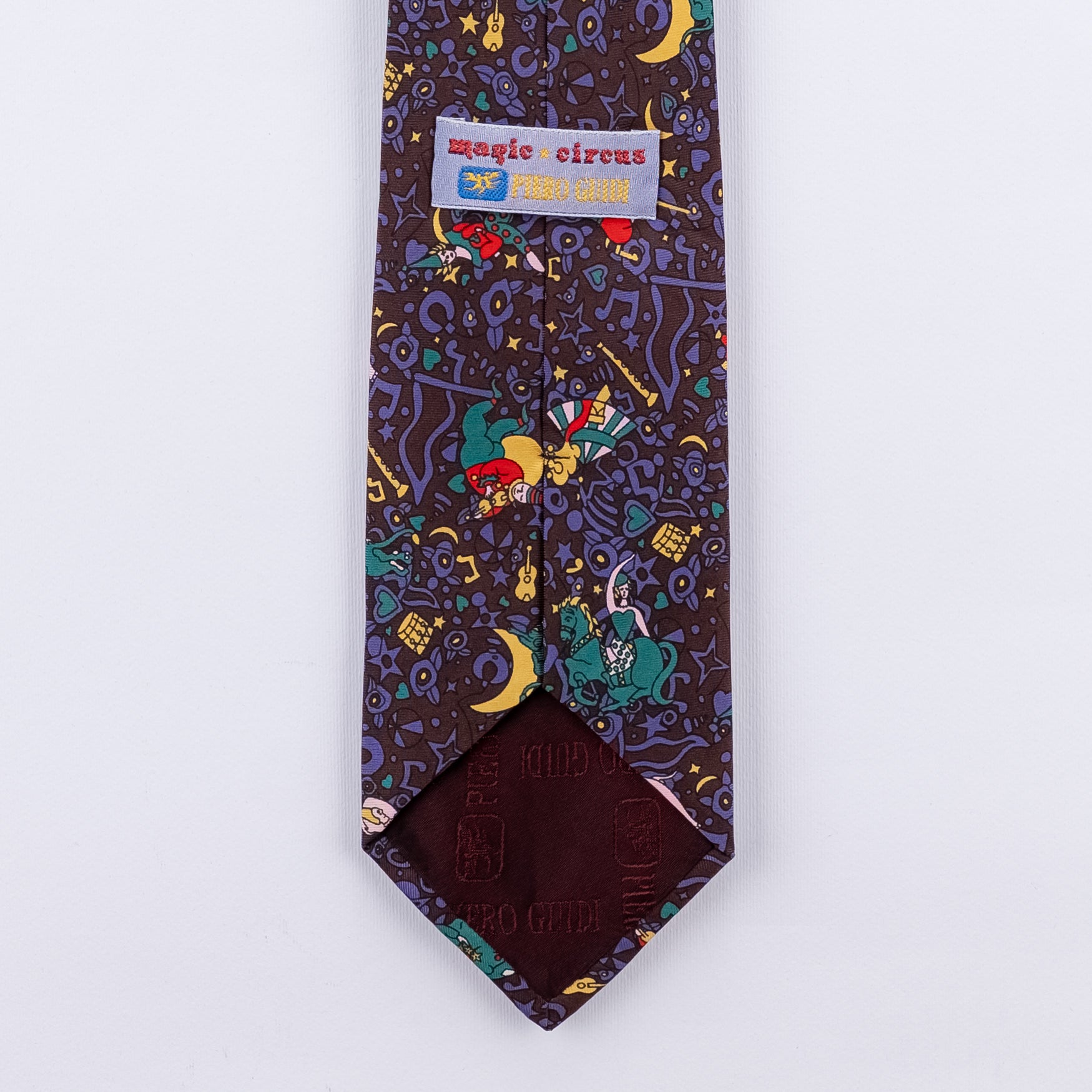 Cravatta fantasia Stampe 100% Seta - 9 cm