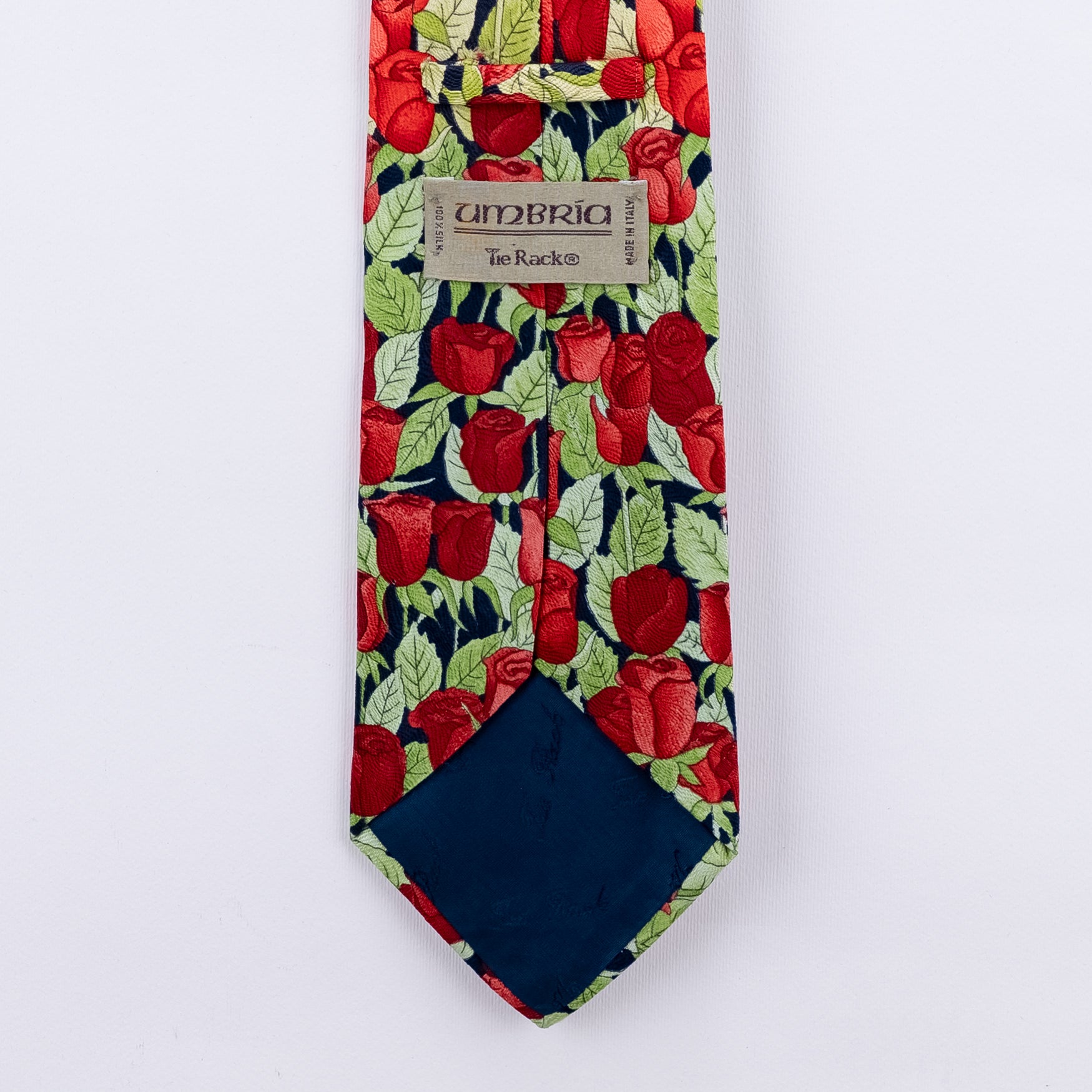 Cravatta fantasia Florale - 100% Seta - 9 cm