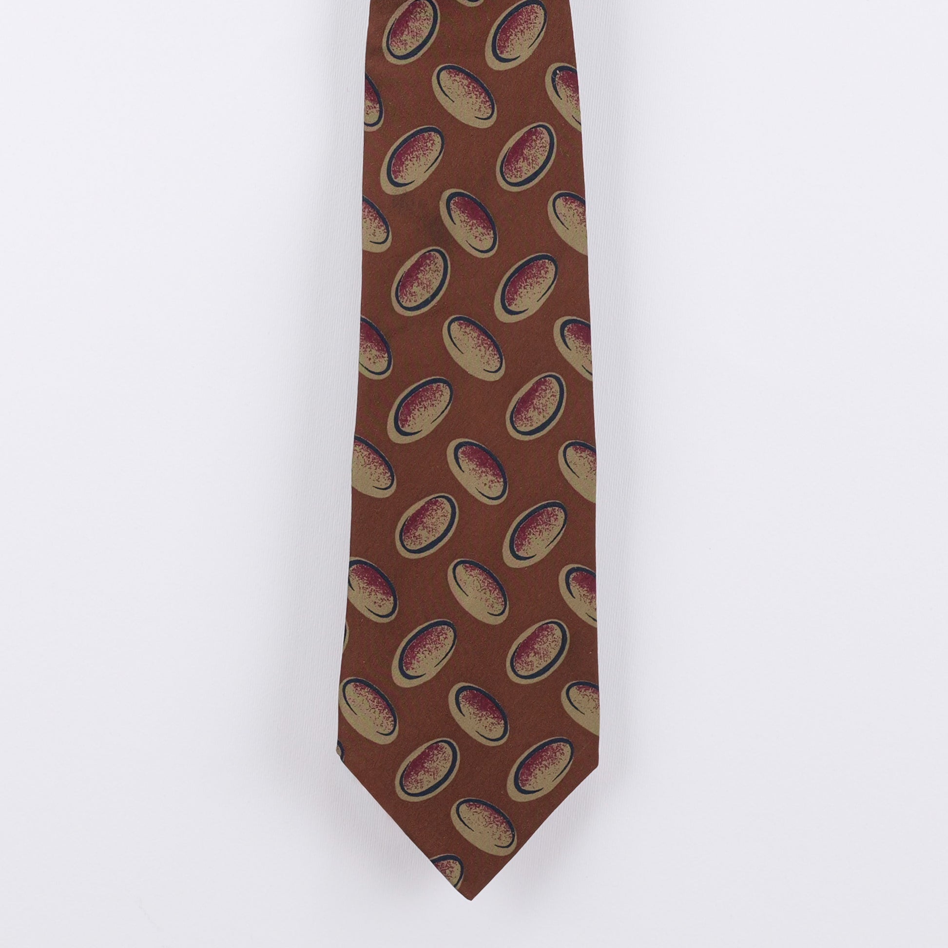 Cravatta fantasia Astratta 100% Seta - 10 cm
