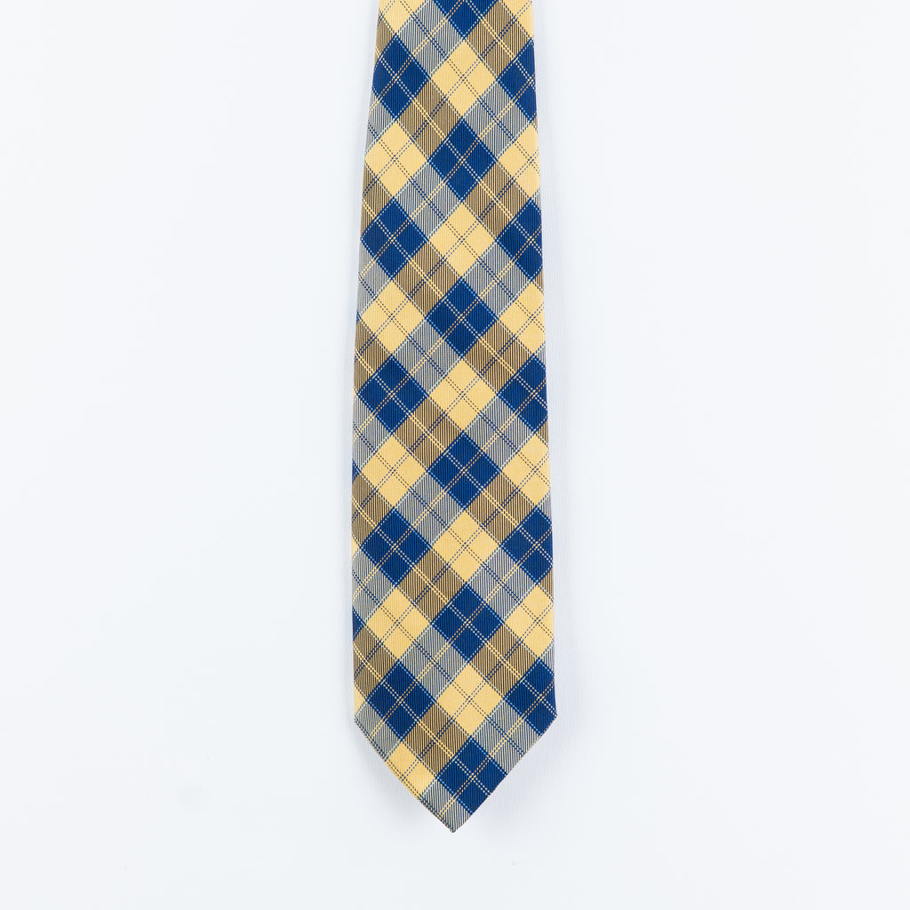 Cravatta fantasia Geometrica Ornamentale 100% Seta - 10 cm