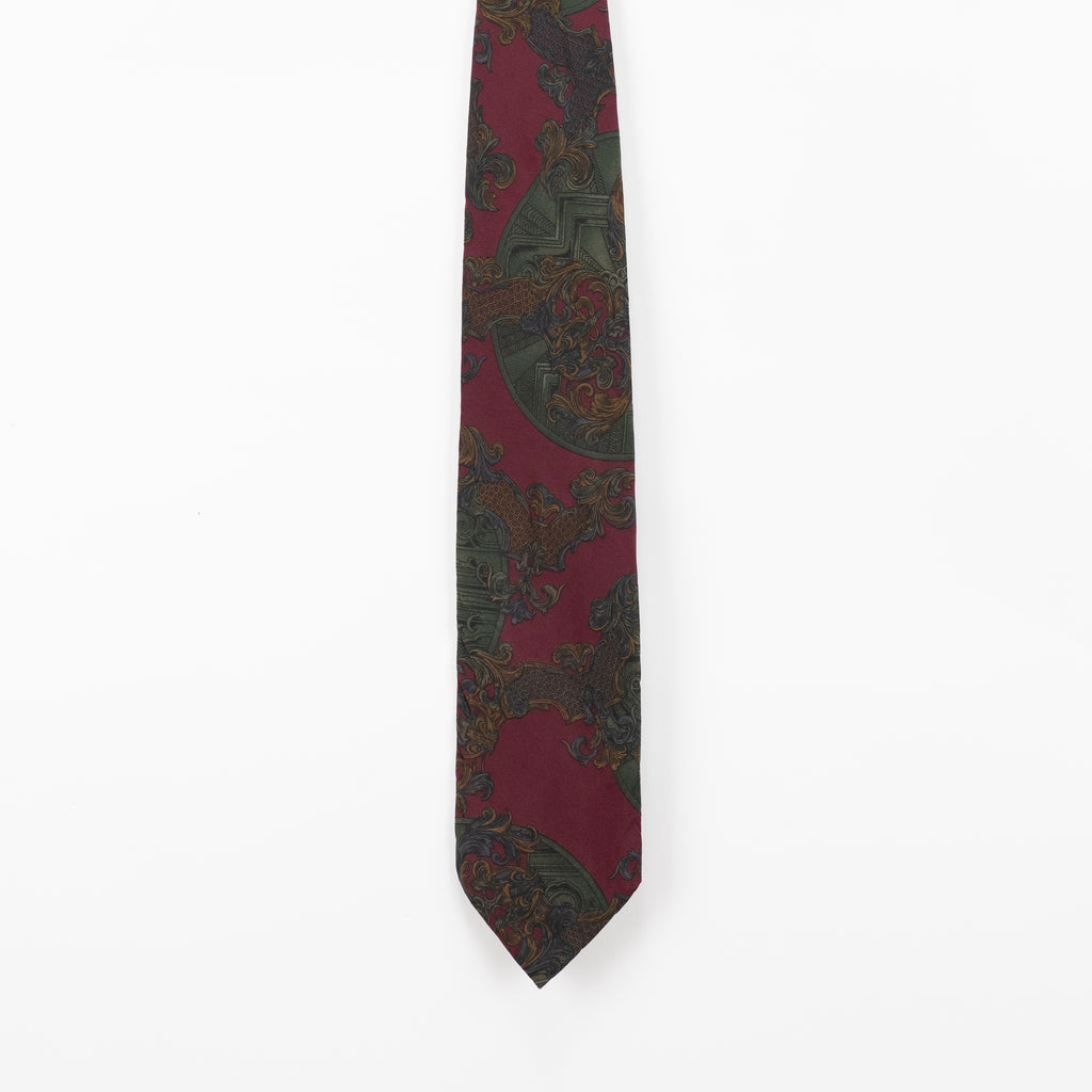 Cravatta fantasia Paisley  - 100% Seta