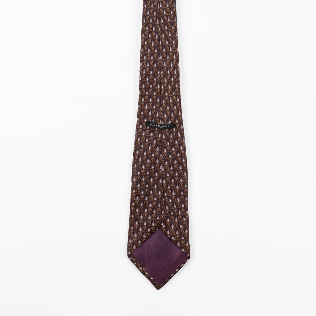 Cravatta fantasia Stampe 100% Seta