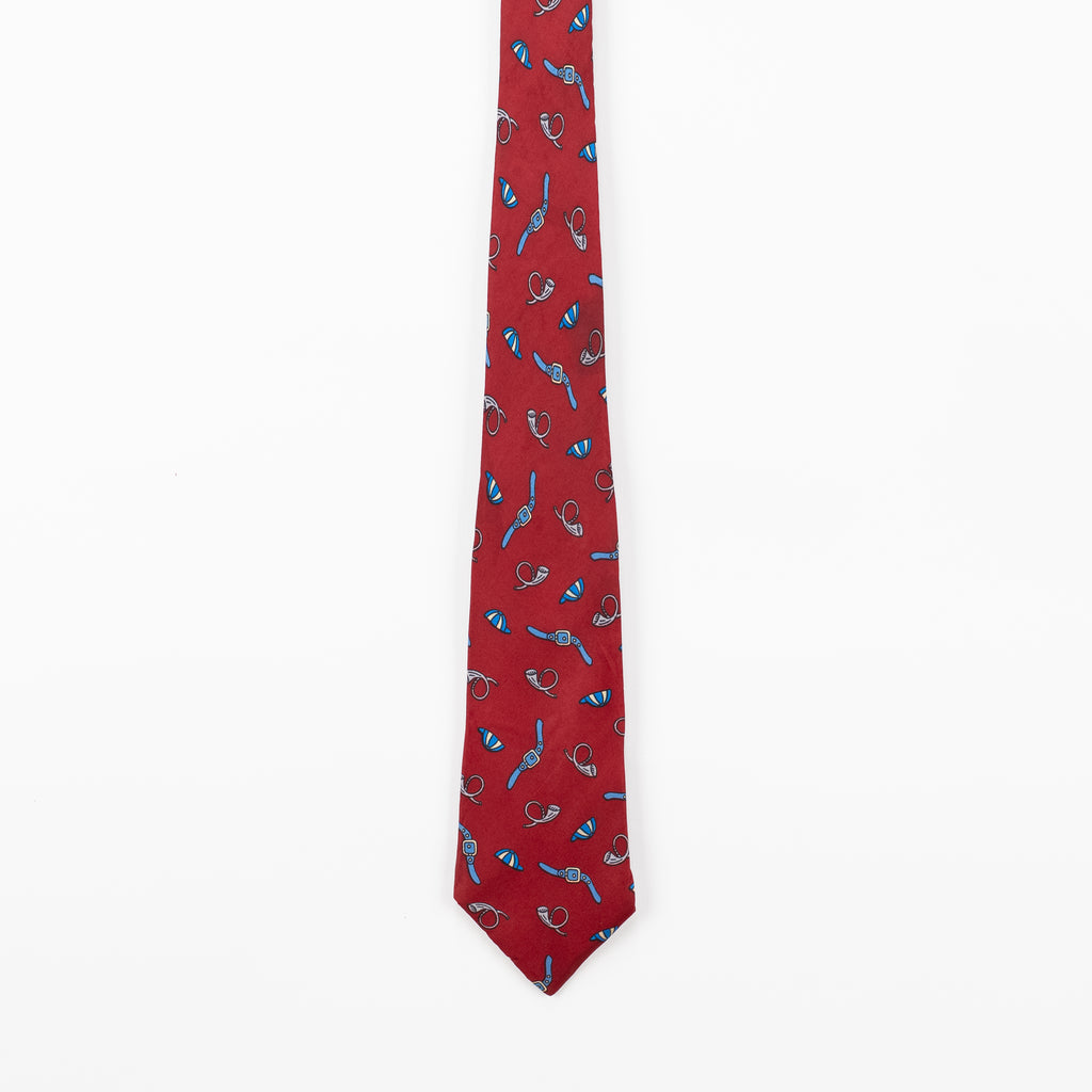 Cravatta fantasia Stampe 100% Seta