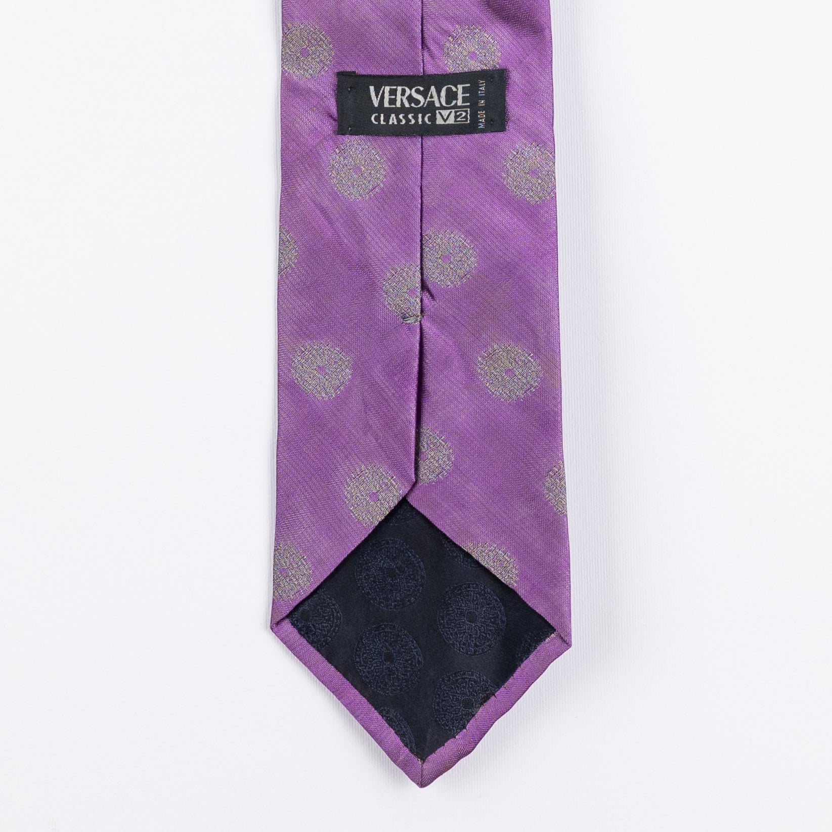 Cravatta LUXURY 100% Seta - Versace 9 cm