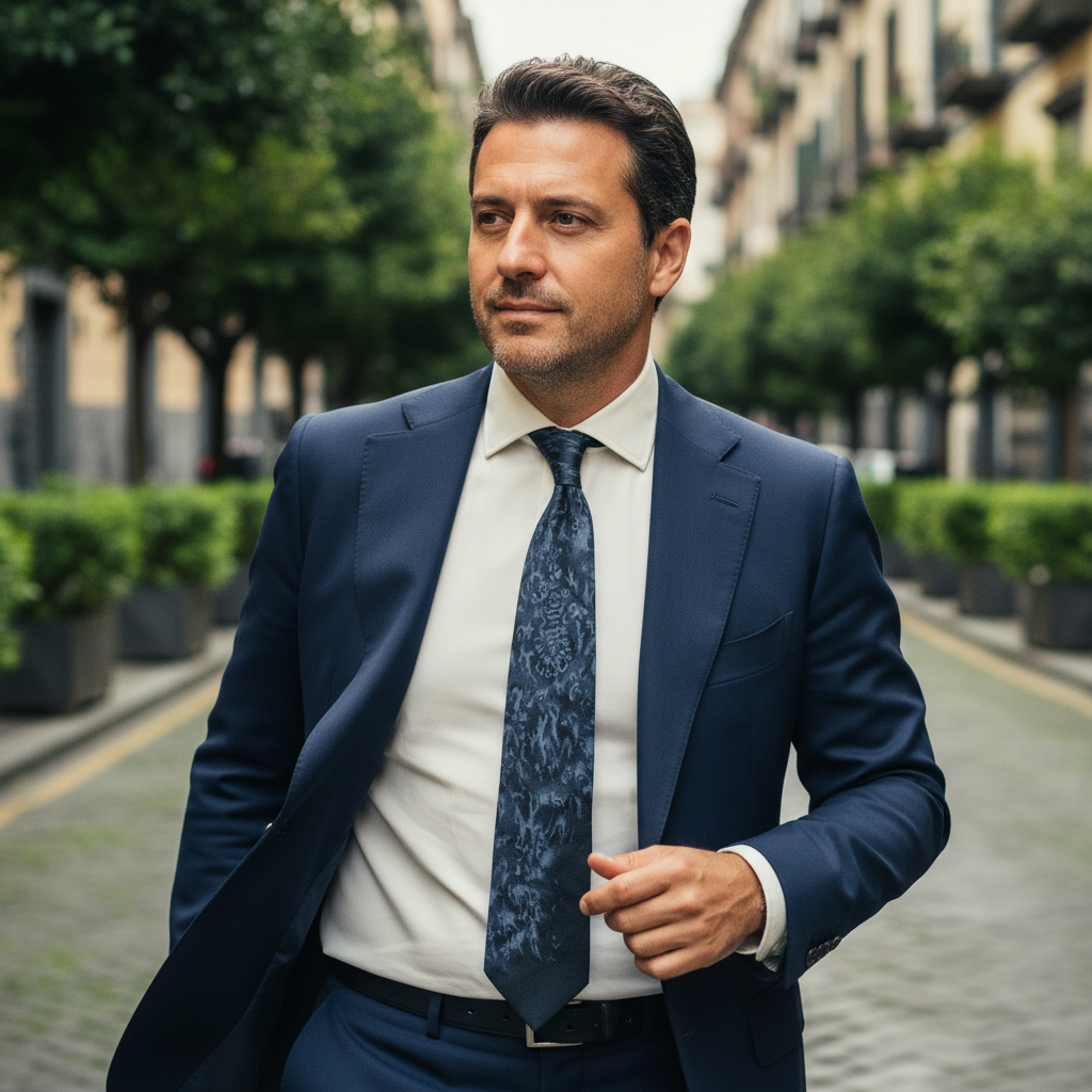 Cravatta LUXURY 100% Seta - Giorgio Armani 10 cm